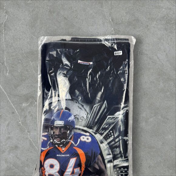 Vintage Denver Broncos NFL Shannon Sharpe Football Shirt 1999 Team Apparel - XL - Picture 7 of 7